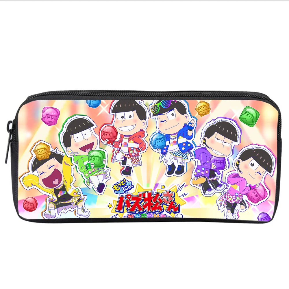 Чехол для карандашей с рисунком аниме Osomatsu San для мальчиков и девочек, сумка для карандашей на молнии для подростков, женский косметический чехол, сумка для макияжа
Чехол для карандашей с рисунком аниме Osomatsu San для мальчиков и девочек, сумка для карандашей на молнии для подростков, женский косметический чехол, сумка для макияжа