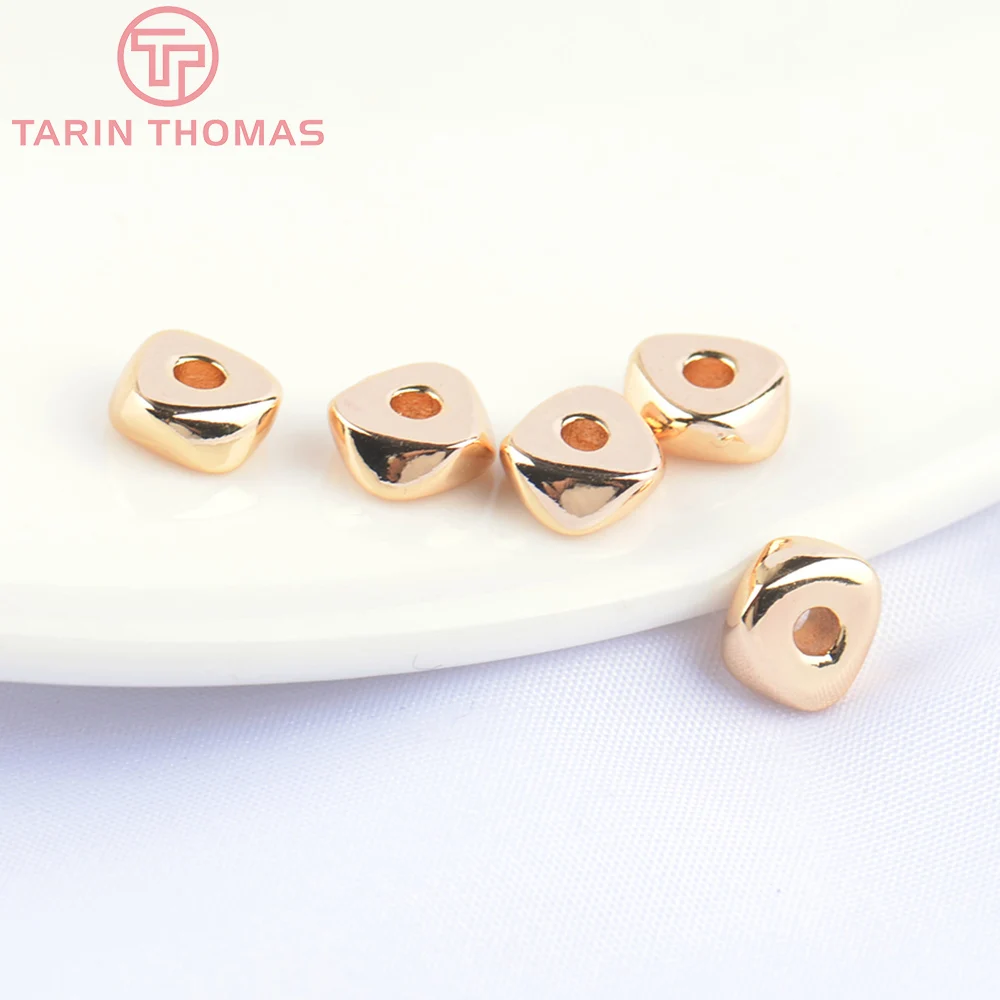 (5489)10PCS 6.5x3MM 24K Gold Color Brass Triangle Shape Spacer Beads Bracelet Beads High Quality Jewelry Accessories Wholesale
(5489)10PCS 6.5x3MM 24K Gold Color Brass Triangle Shape Spacer Beads Bracelet Beads High Quality Jewelry Accessories Wholesale