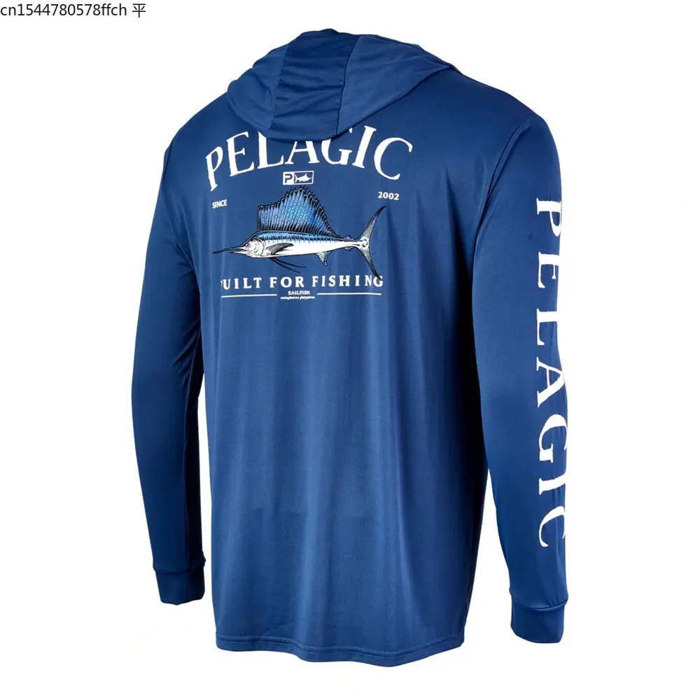 Pelagi Fishing Apparel Summer Outdoor Men Long Sleeve T Shirt Fish Shirt Sun Protection Breathable Hooded Angling Clothing
Pelagi Fishing Apparel Summer Outdoor Men Long Sleeve T Shirt Fish Shirt Sun Protection Breathable Hooded Angling Clothing