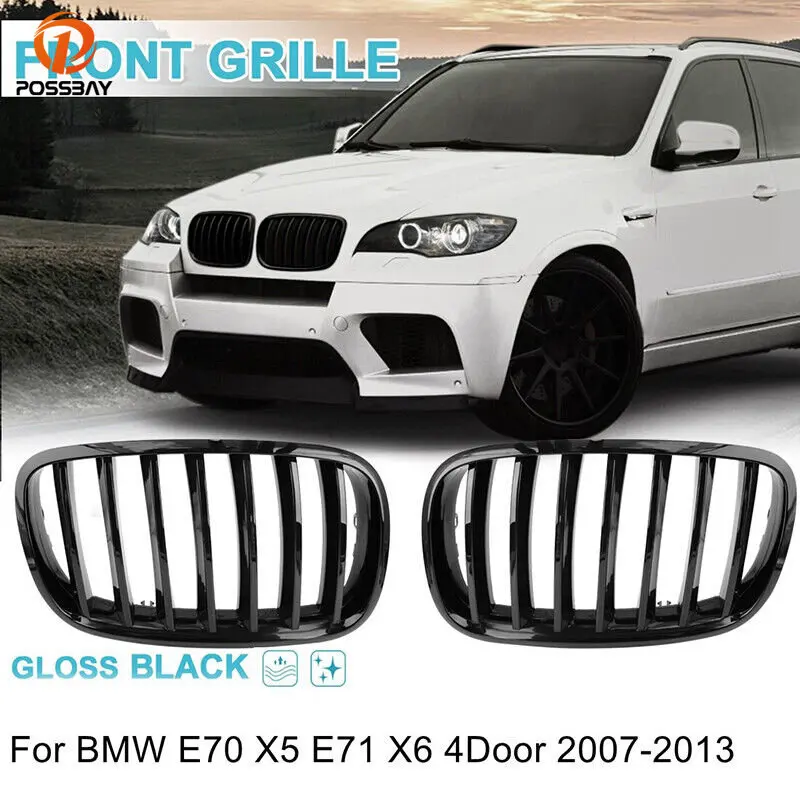 51137157687 Fit BMW X6 E71 X5 E70 xDrive35i xDrive50i 2007-13 Car Front Hood Grill Vent Racing Grilles Glossy Black 51137157688
51137157687 Fit BMW X6 E71 X5 E70 xDrive35i xDrive50i 2007-13 Car Front Hood Grill Vent Racing Grilles Glossy Black 51137157688