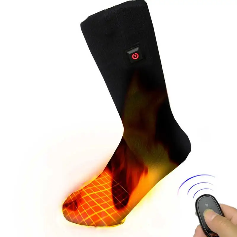 Зимние носки с электрическим подогревом для улицы, USB перезаряжаемые носки с дистанционным управлением, термоноски с 3 настройками температуры
Зимние носки с электрическим подогревом для улицы, USB перезаряжаемые носки с дистанционным управлением, термоноски с 3 настройками температуры