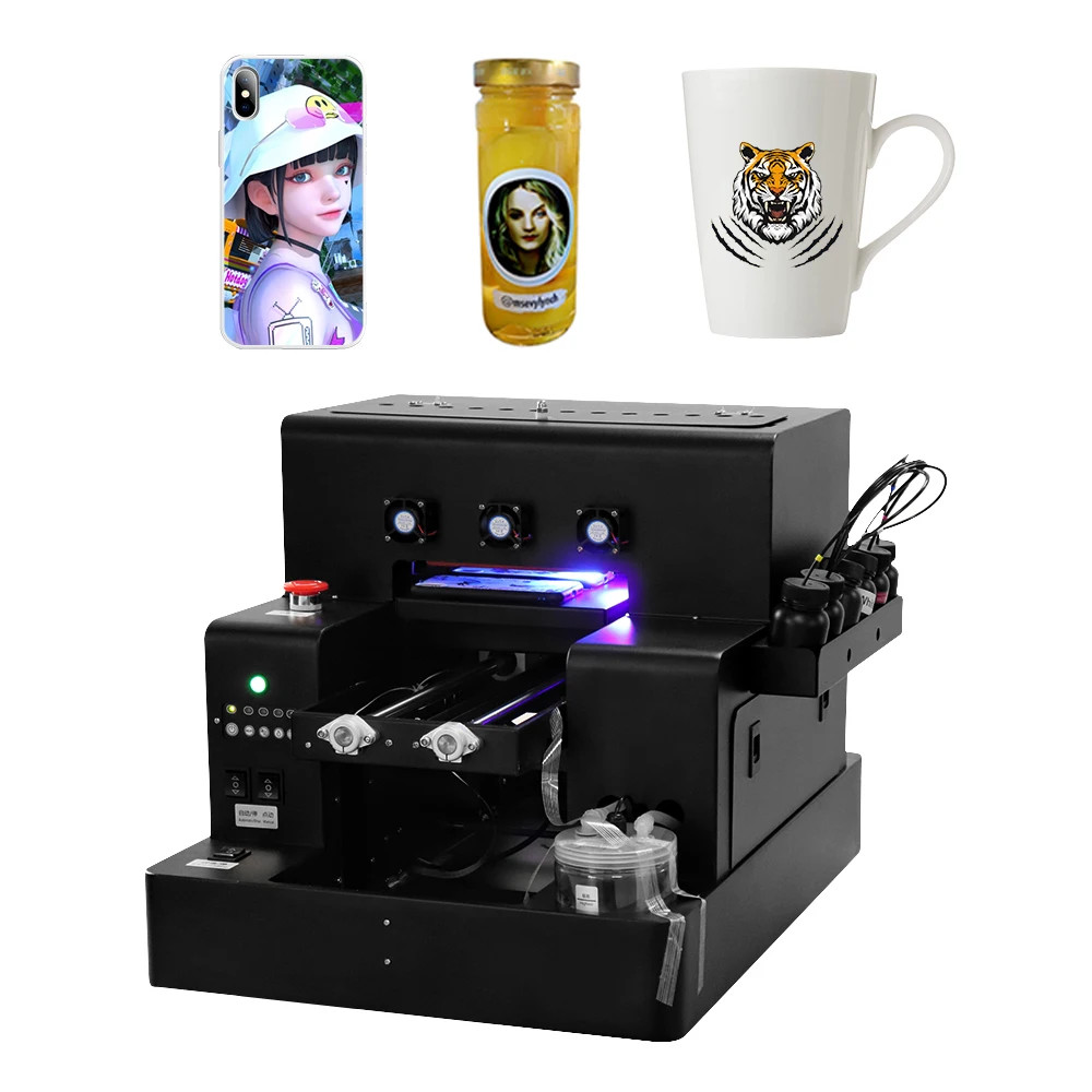 Automatic A4 UV printer for Epson L805 inkjet printer for PVC CD bottle phone case wood metal MDF printing
Automatic A4 UV printer for Epson L805 inkjet printer for PVC CD bottle phone case wood metal MDF printing