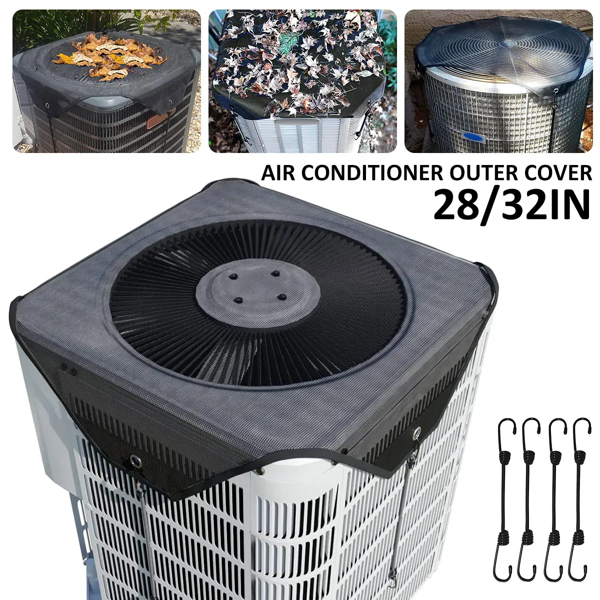 Верхняя крышка для кондиционера, защитная крышка для кондиционера, с защитой от ветра, из ткани оксфорд 
Верхняя крышка для кондиционера, защитная крышка для кондиционера, с защитой от ветра, из ткани оксфорд