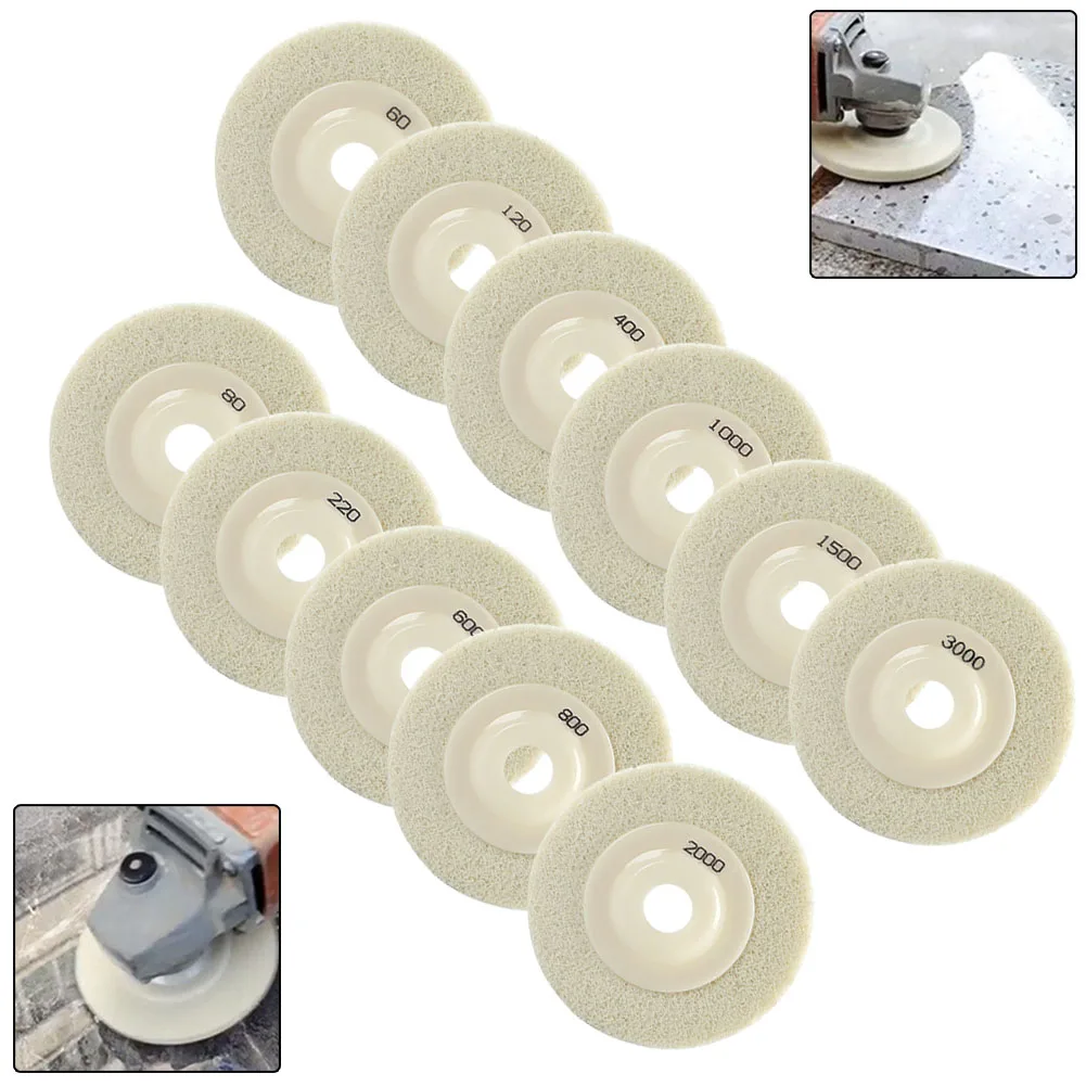 100mm Sponge Fiber Polishing Sheet Sanding Grinding Disc For Stone Renovation 60-3000 Grit For Furniture Wood Ceramic Abrasive
100mm Sponge Fiber Polishing Sheet Sanding Grinding Disc For Stone Renovation 60-3000 Grit For Furniture Wood Ceramic Abrasive