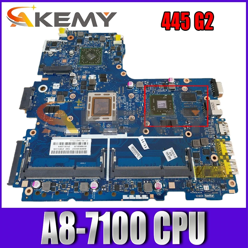 775072-601 775072-501 Laptop motherboard For HP Probook 445 G2 AM7100 Notebook Mainboard LA-B191P 216-085030
775072-601 775072-501 Laptop motherboard For HP Probook 445 G2 AM7100 Notebook Mainboard LA-B191P 216-085030