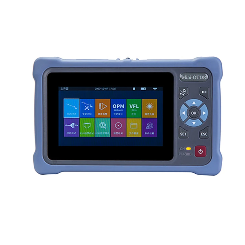 12 in 1 MINI Smart OTDR NK4000 SM 1310nm 1550nm 26/24dB 100KM Distance OTDR VFL OPM Optical Fiber Mini otdr
12 in 1 MINI Smart OTDR NK4000 SM 1310nm 1550nm 26/24dB 100KM Distance OTDR VFL OPM Optical Fiber Mini otdr