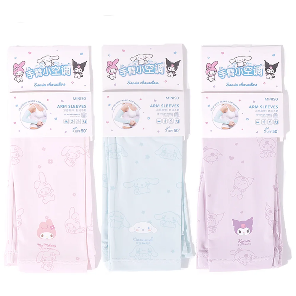 Kawaii Sanrio Cinnamoroll My Melody Kuromi ледяные шелковые рукава летний ледяной солнцезащитный Upf50 + милые рукава подарки для друзей
Kawaii Sanrio Cinnamoroll My Melody Kuromi ледяные шелковые рукава летний ледяной солнцезащитный Upf50 + милые рукава подарки для друзей