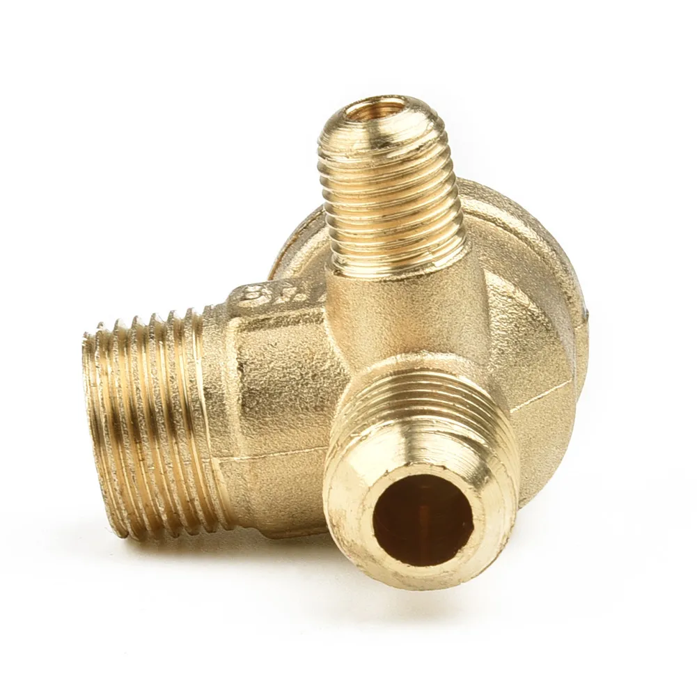 Air Pump Check Valve Cut-off Thread connections Air Compressor Accessories Home Gold Easy installation Practical
Air Pump Check Valve Cut-off Thread connections Air Compressor Accessories Home Gold Easy installation Practical