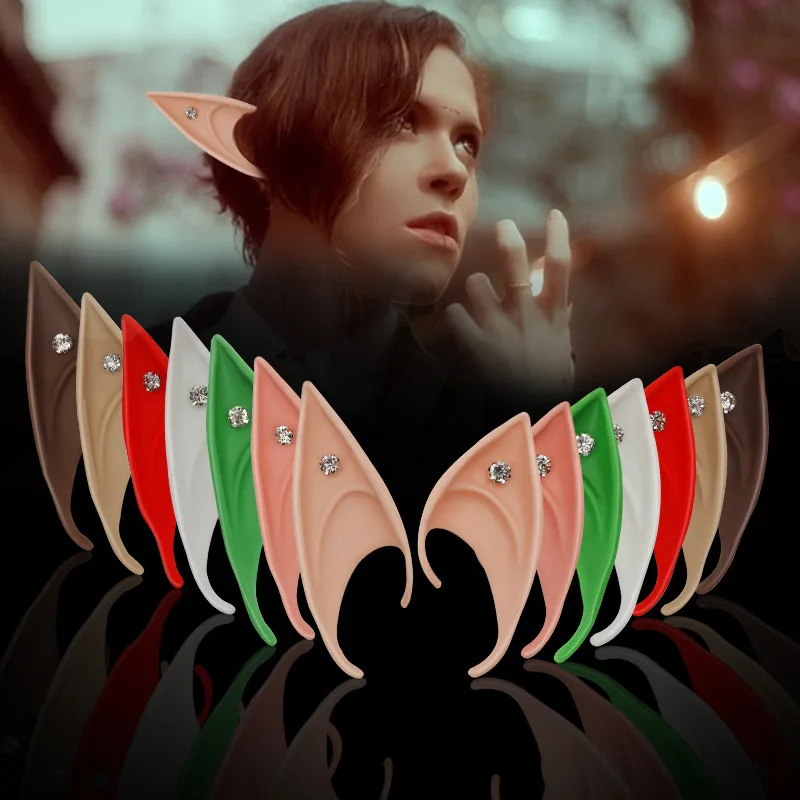 Halloween Butterfly Elf Ears Silica Gel Elf Ears With Rhinestone Soft Harmless False Ears Props Fairy Angel Dress Up Cosplay
Halloween Butterfly Elf Ears Silica Gel Elf Ears With Rhinestone Soft Harmless False Ears Props Fairy Angel Dress Up Cosplay