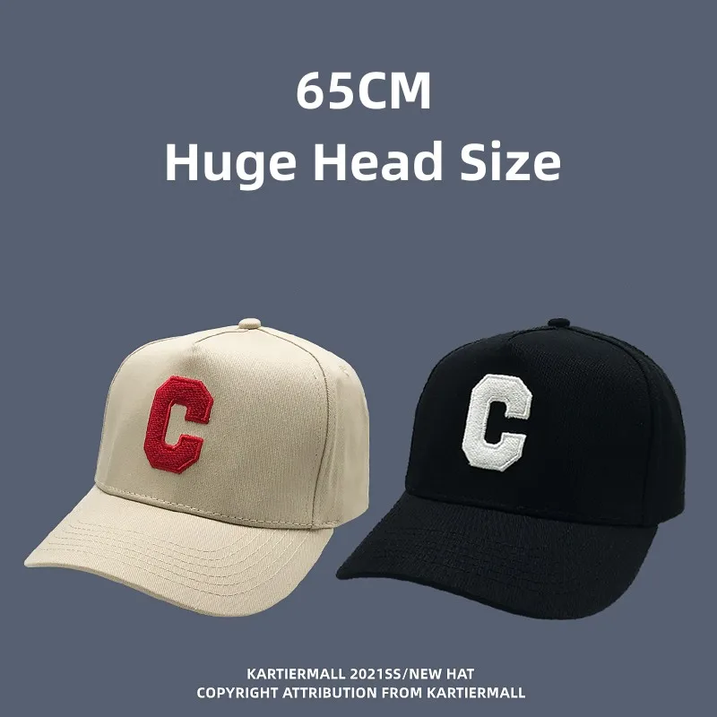 New Fashion Brand Letter C High Top baseball cap Large Women's Face Small Flat Cap Men's ins Large Head Circumference
New Fashion Brand Letter C High Top baseball cap Large Women's Face Small Flat Cap Men's ins Large Head Circumference
