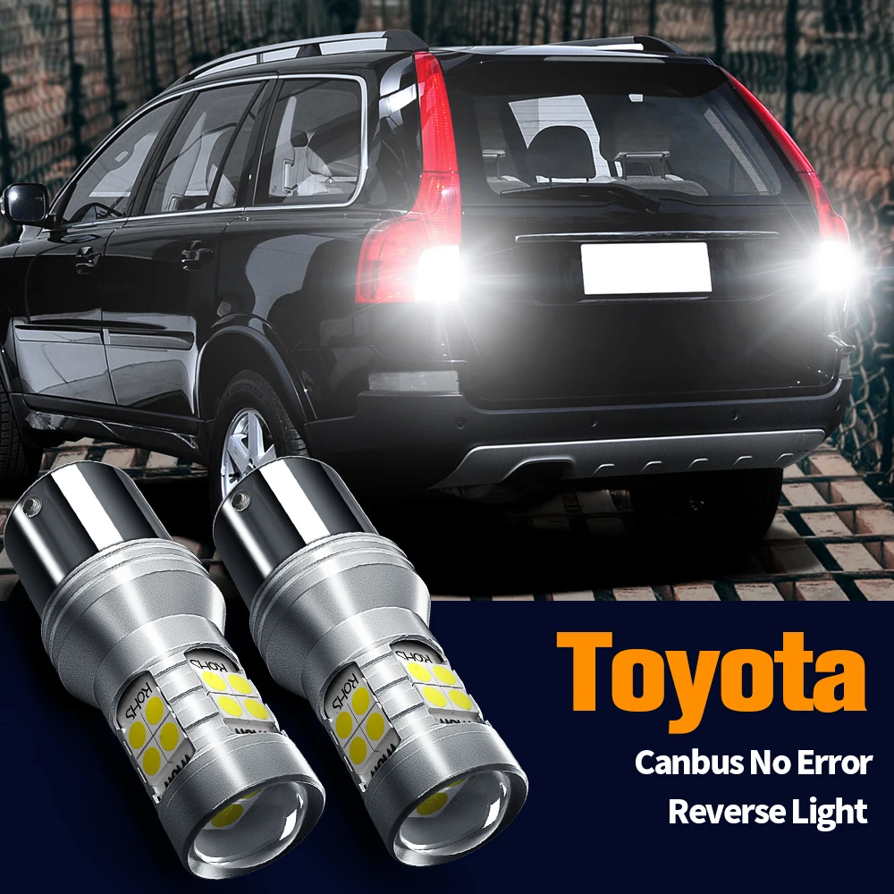 2pcs LED Reverse Light Blub Backup Lamp Canbus No Error P21W BA15S 1156 For Toyota Avensis T22 T25 T27 Hiace Hilux 2004-2019
2pcs LED Reverse Light Blub Backup Lamp Canbus No Error P21W BA15S 1156 For Toyota Avensis T22 T25 T27 Hiace Hilux 2004-2019