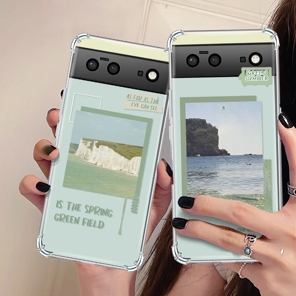 Landscape Poster Text Label Phone Case for Google Pixel 7a 7Pro 7 6a 6 6Pro Luxury Transparent Shockproof Soft Silicone Cover 
Landscape Poster Text Label Phone Case for Google Pixel 7a 7Pro 7 6a 6 6Pro Luxury Transparent Shockproof Soft Silicone Cover