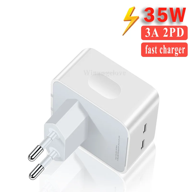 Зарядное устройство USB PD 10 шт., устройство для быстрой зарядки с 2 портами, подходит для IPhone 11, 12, 14 Pro MAX, Airpod, Xiaomi 
Зарядное устройство USB PD 10 шт., устройство для быстрой зарядки с 2 портами, подходит для IPhone 11, 12, 14 Pro MAX, Airpod, Xiaomi
