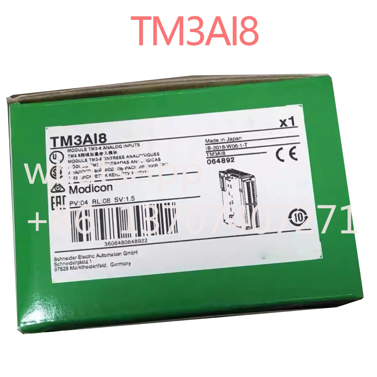 TM3AI8 TM3TI8TG TM3AI4G TM3TI4D TM3TI4DG Модуль ввода НОВЫЙ ОРИГИНАЛ профессиональные учреждения