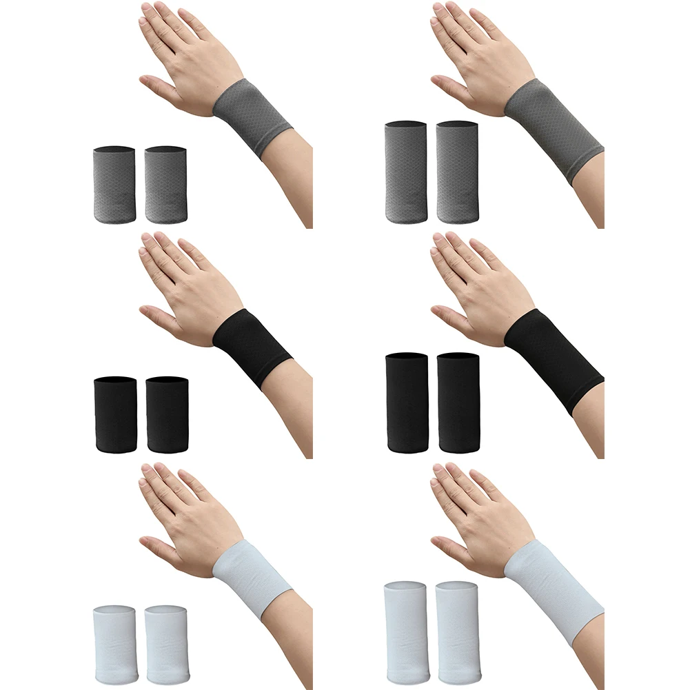 1 Pair Breathable Elastic Wristband Wrist Brace Summer Ice Silk Cooling Sweat-absorbent Sports Cycling Wrist Straps Wraps
1 Pair Breathable Elastic Wristband Wrist Brace Summer Ice Silk Cooling Sweat-absorbent Sports Cycling Wrist Straps Wraps