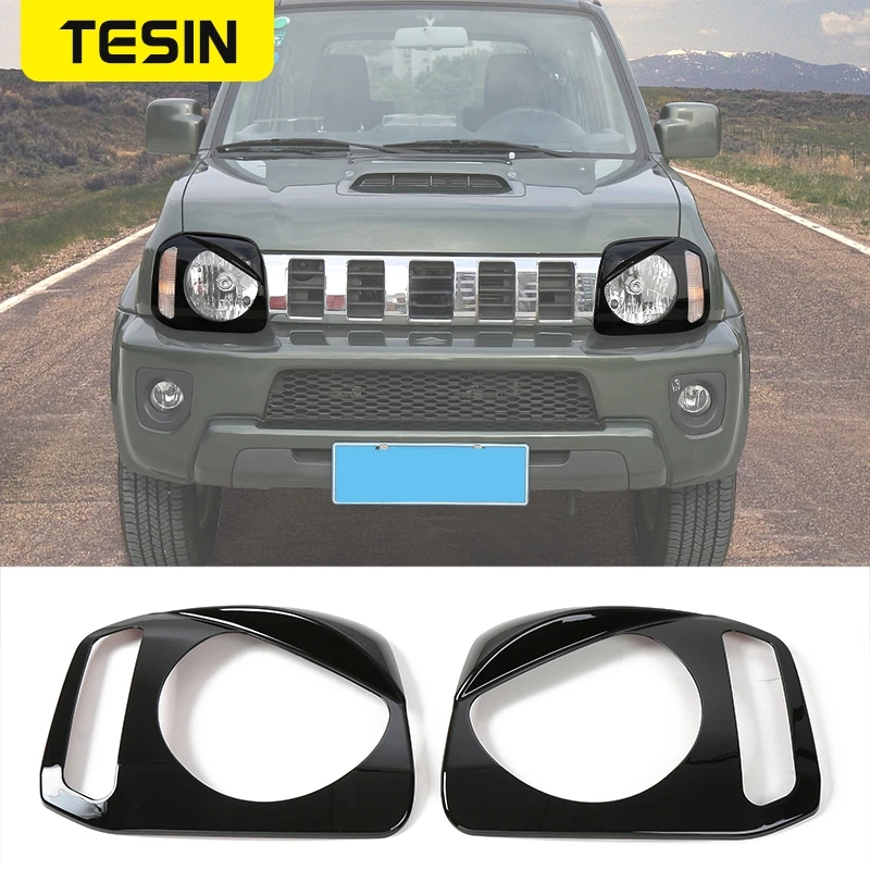 TESIN Lamp Hoods Black Car Front Headlight Light Lamp Decoration Cover Sticker for Suzuki jimny 2007-2017 Exterior Accessories
TESIN Lamp Hoods Black Car Front Headlight Light Lamp Decoration Cover Sticker for Suzuki jimny 2007-2017 Exterior Accessories