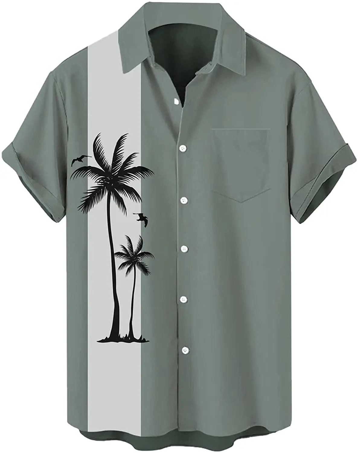 Men's Short Sleeve Button Down Bowling Shirts Hawaiian Casual Printed Beach Shirt Summer Regular Fit Top
Men's Short Sleeve Button Down Bowling Shirts Hawaiian Casual Printed Beach Shirt Summer Regular Fit Top