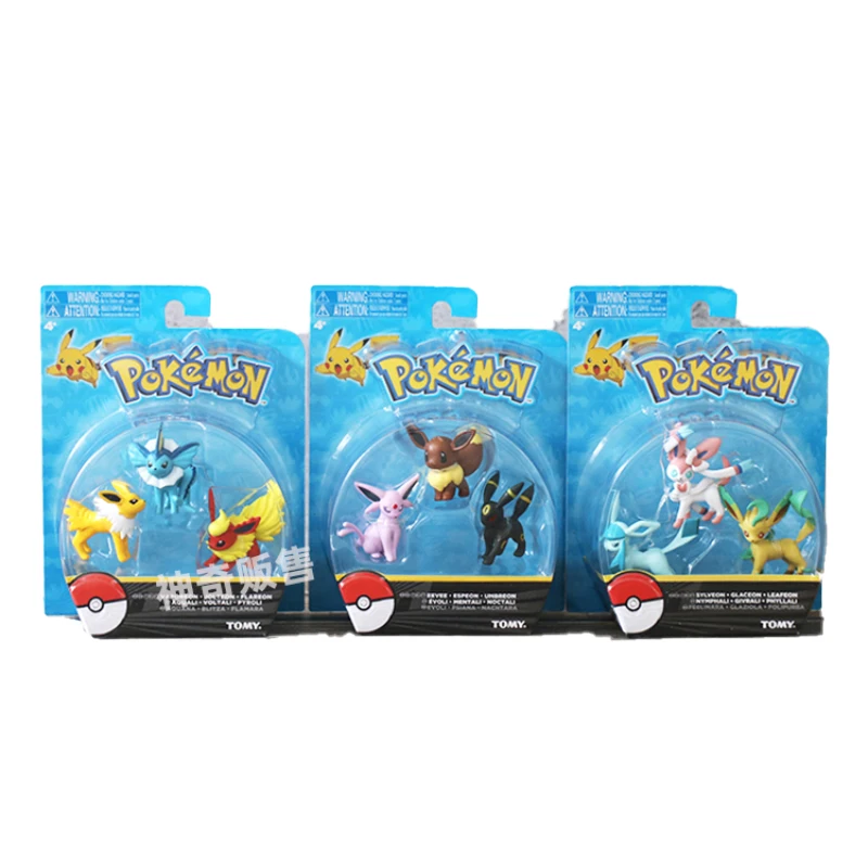 TOMY Genuine Pokemon Anime Figures Eeveelution Action Figures Pvc Cartoon Doll Classic Toys for Boys Collection Display Gift
TOMY Genuine Pokemon Anime Figures Eeveelution Action Figures Pvc Cartoon Doll Classic Toys for Boys Collection Display Gift