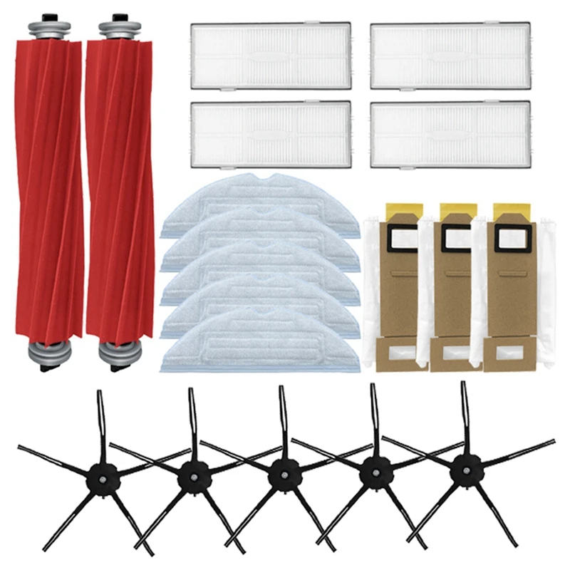 Main Side Brush Hepa Filter for Xiaomi Roborock S7 Mop Cloth for Roborock T7S T7 Plus Robot Vacuum Cleaner Spare Parts
Main Side Brush Hepa Filter for Xiaomi Roborock S7 Mop Cloth for Roborock T7S T7 Plus Robot Vacuum Cleaner Spare Parts