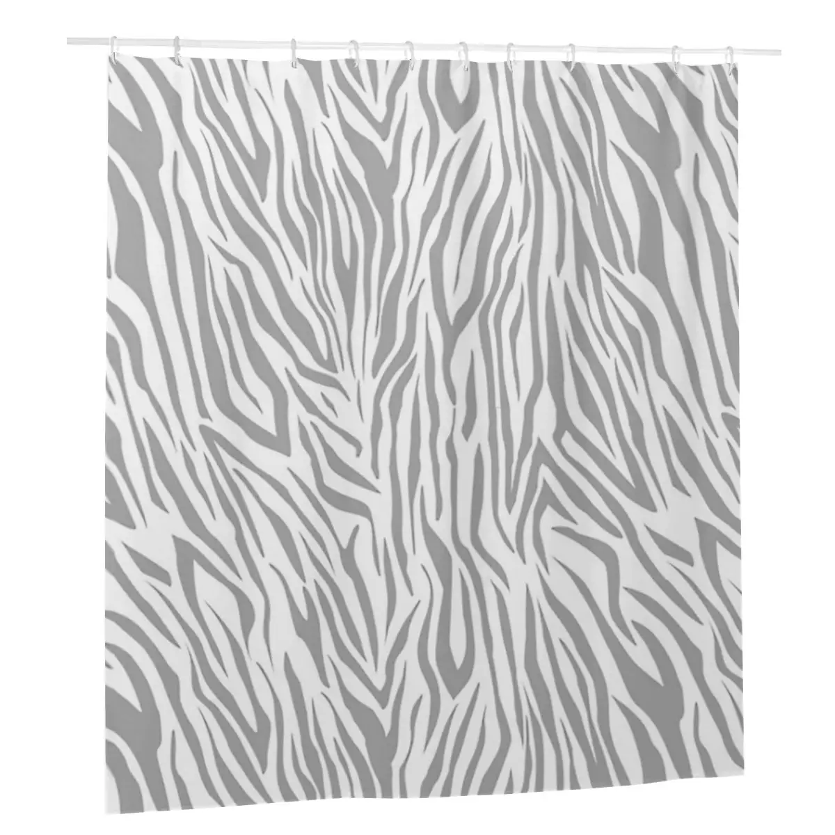 Modern Gray White Vector Zebra Print Pattern Shower Curtain Home Bath Curtain Animal Skin Texture Thicken Multi-size Curtain
Modern Gray White Vector Zebra Print Pattern Shower Curtain Home Bath Curtain Animal Skin Texture Thicken Multi-size Curtain