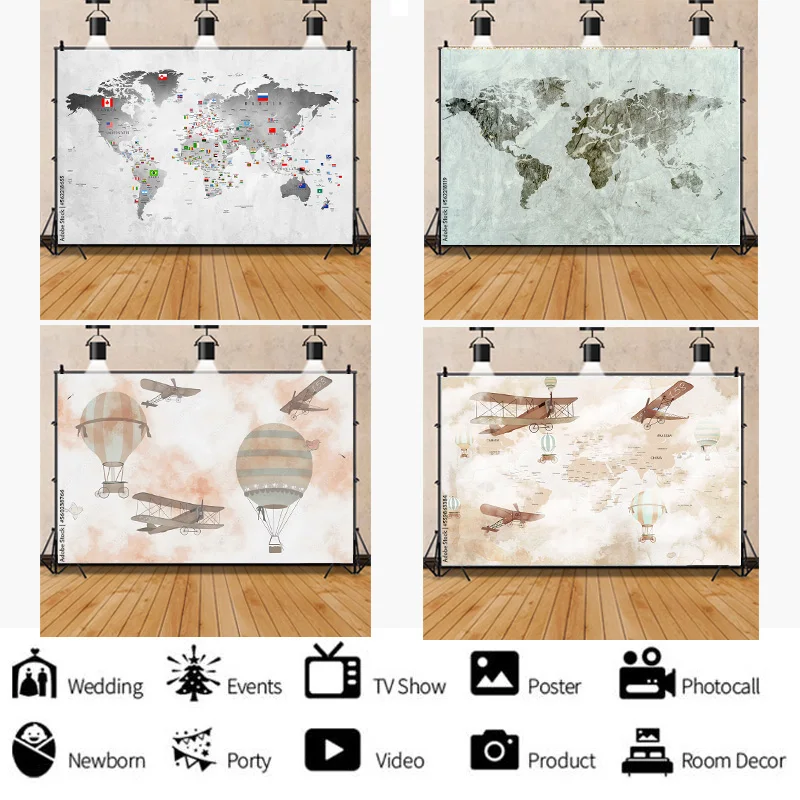 African Wildlife Jungle Map Forest Photography Backdrops Props Newborn Baby Birthday Party Photo Studio Background QQW-02
African Wildlife Jungle Map Forest Photography Backdrops Props Newborn Baby Birthday Party Photo Studio Background QQW-02