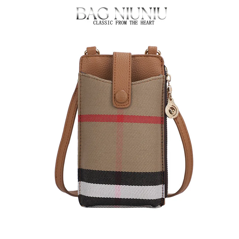 Mini Casual Canvas Phone Bag 2023 New Women Lattice Luxury Small Shoulder Bag Trend Crossbody Bag
Mini Casual Canvas Phone Bag 2023 New Women Lattice Luxury Small Shoulder Bag Trend Crossbody Bag