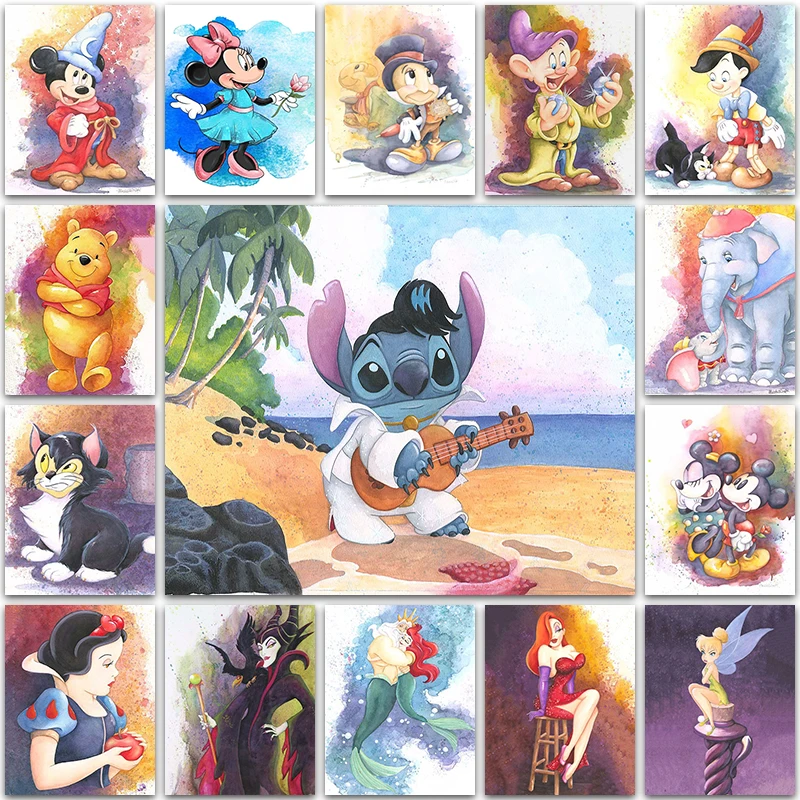5D DIY Diamond Painting kit Disney Princess Mickey Mouse Dumbo Paint Home Decor Full Square&Round mosaic embroidery Cross stitch
5D DIY Diamond Painting kit Disney Princess Mickey Mouse Dumbo Paint Home Decor Full Square&Round mosaic embroidery Cross stitch