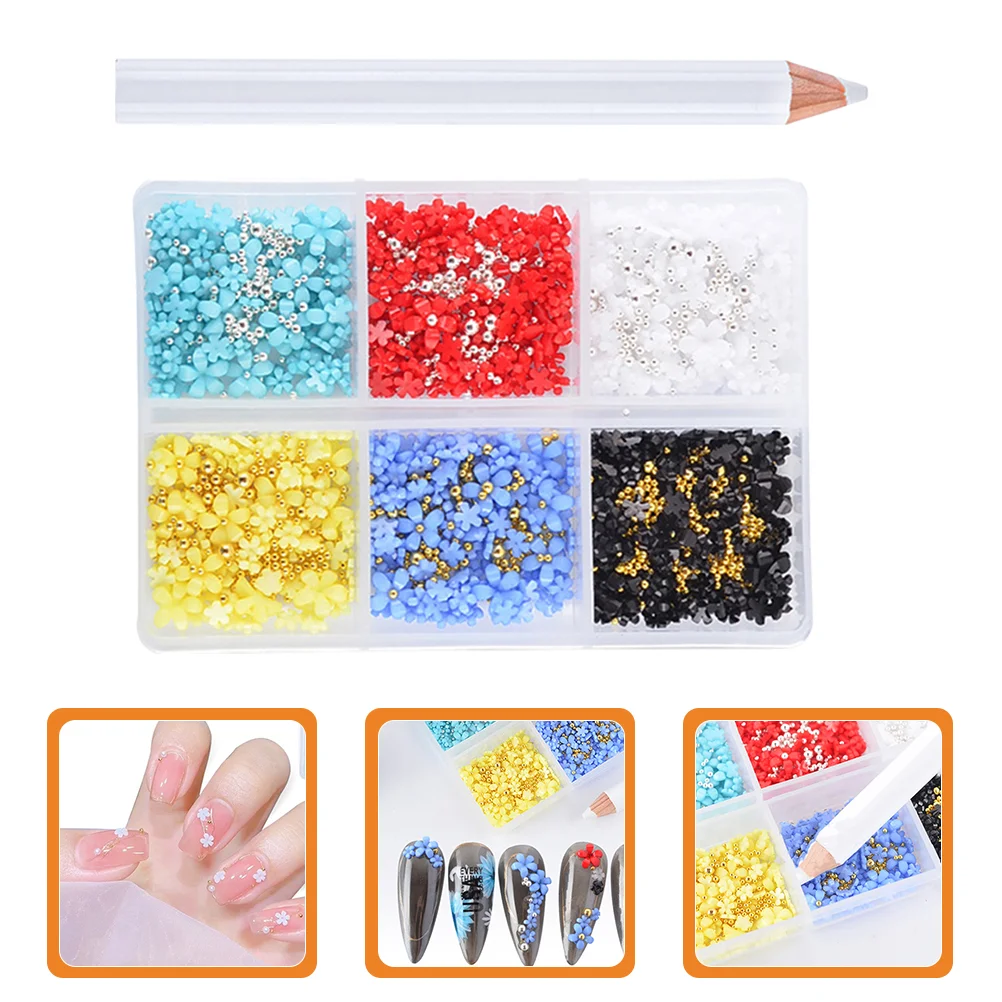 1 Set Flower Nail Charms Nail Decoration DIY Nail Ornaments with Manicure Pen
1 Set Flower Nail Charms Nail Decoration DIY Nail Ornaments with Manicure Pen
