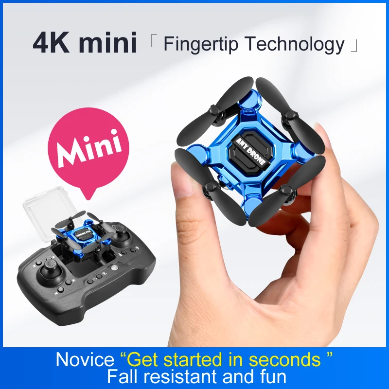 Mini Folding Drone Remote Control Aircraft Aerial Four -axis Aircraft Toy Elementary School Students Boy Children 4K Dron
Mini Folding Drone Remote Control Aircraft Aerial Four -axis Aircraft Toy Elementary School Students Boy Children 4K Dron