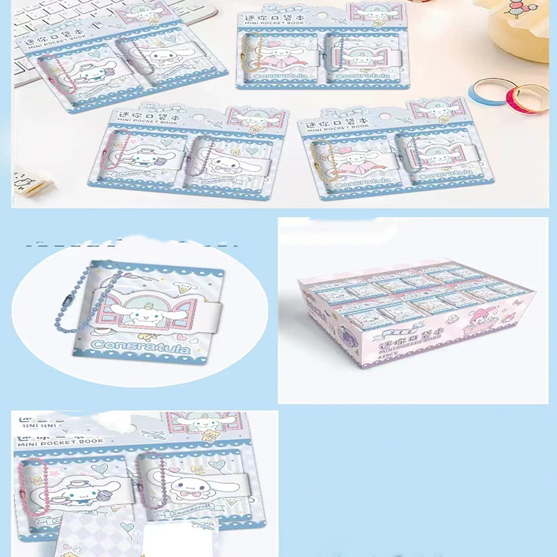 Милый Sanrio Kuromi Mymelody Cinnamoroll мини-блокнот мультяшный милый портативный подарок на день рождения для девушки игрушки для девочек
Милый Sanrio Kuromi Mymelody Cinnamoroll мини-блокнот мультяшный милый портативный подарок на день рождения для девушки игрушки для девочек