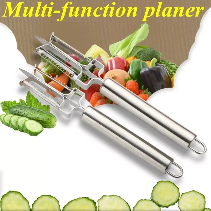 NEW2023 3 In 1 Grater Fruit Peeling Knife Multi-function Stainless Steel Peeler Kitchen Gadget Vegetable Chopper
NEW2023 3 In 1 Grater Fruit Peeling Knife Multi-function Stainless Steel Peeler Kitchen Gadget Vegetable Chopper