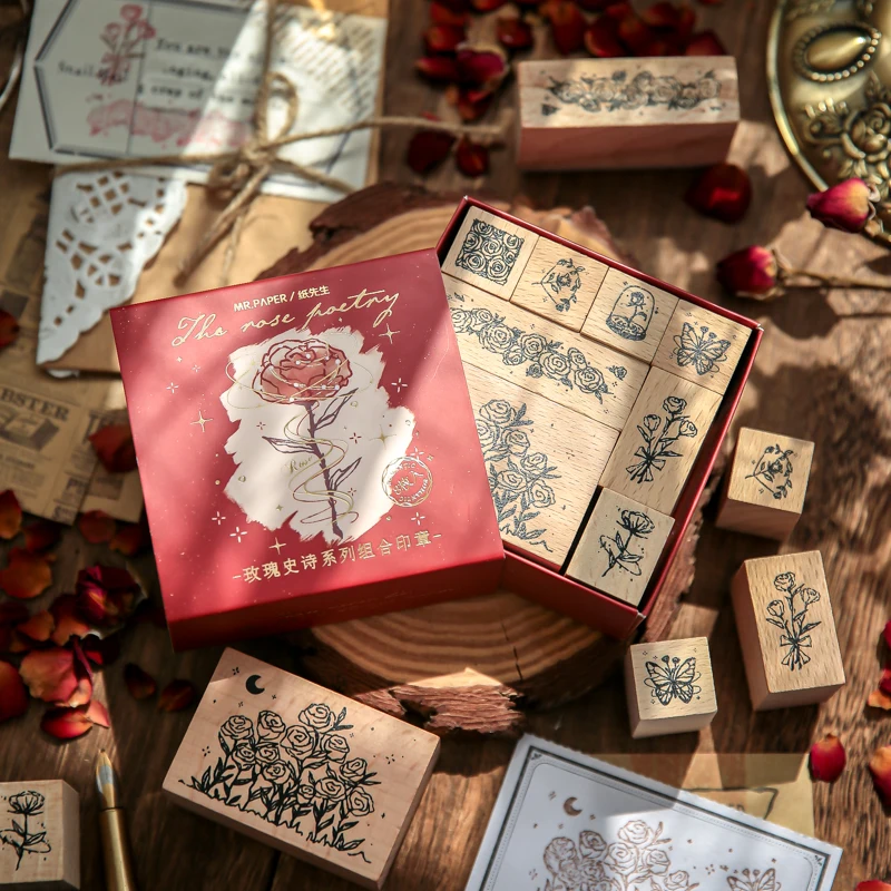 8 Pcs/Set Pretty Rose Signet Decoration Aesthetics Journal Diary Sketchbook Journal Intime Notebook Scrapbook Handcraft Supplies
8 Pcs/Set Pretty Rose Signet Decoration Aesthetics Journal Diary Sketchbook Journal Intime Notebook Scrapbook Handcraft Supplies