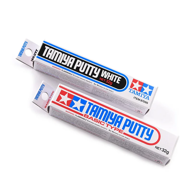 TAMIYA 87053/87095 Basic Type Putty 32g Grey/White Toothpaste Putty Plastic Model Joint Filling and Curing Molding Epoxy Tools
TAMIYA 87053/87095 Basic Type Putty 32g Grey/White Toothpaste Putty Plastic Model Joint Filling and Curing Molding Epoxy Tools