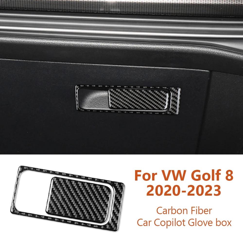 For Volkswagen VW Golf 8 MK8 2020-2023 Carbon Fiber Car Copilot Glove box Handle Decorative Stickers Auto Interior Accessories
For Volkswagen VW Golf 8 MK8 2020-2023 Carbon Fiber Car Copilot Glove box Handle Decorative Stickers Auto Interior Accessories