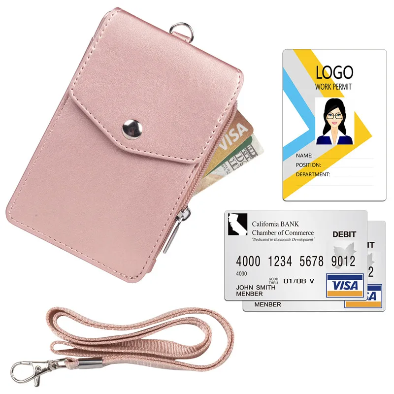 1 Pc Black Business Credit Card ID Badge Wallet Pouch Women Men Coin Card Purse Holder Neck Strap Student Bus Card Bags
1 Pc Black Business Credit Card ID Badge Wallet Pouch Women Men Coin Card Purse Holder Neck Strap Student Bus Card Bags