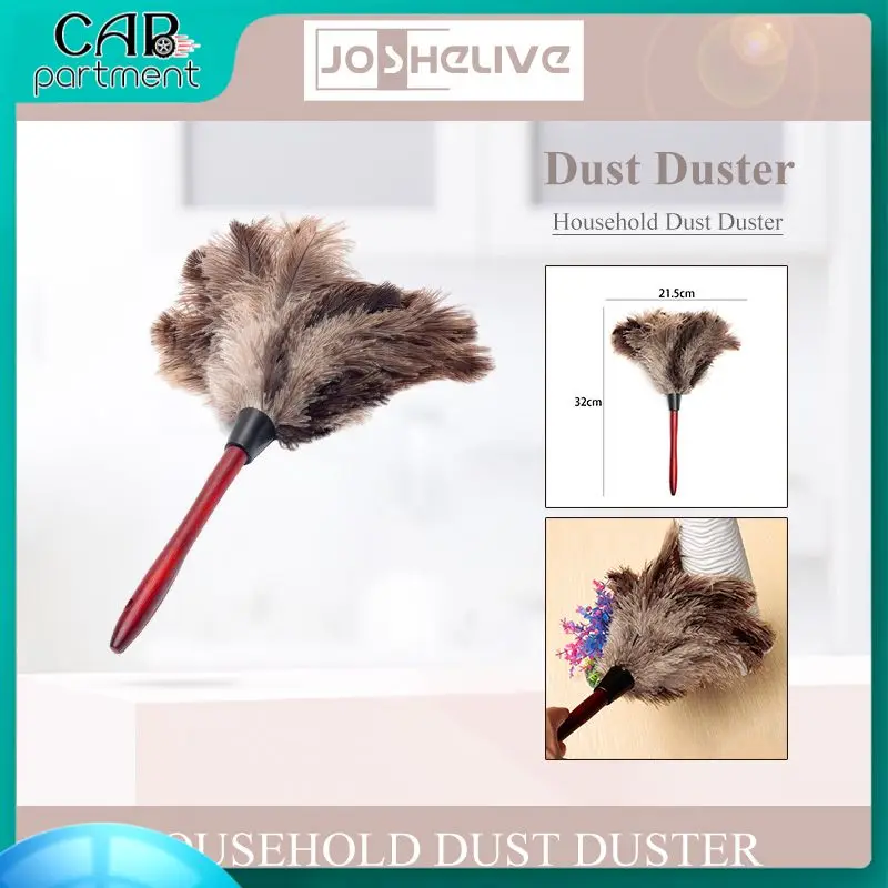 Anti-static Ostrich Duster Portable Feather Fur With Wood Long Handle Wood Handle Brush Electrostatic Feather Dusters
Anti-static Ostrich Duster Portable Feather Fur With Wood Long Handle Wood Handle Brush Electrostatic Feather Dusters