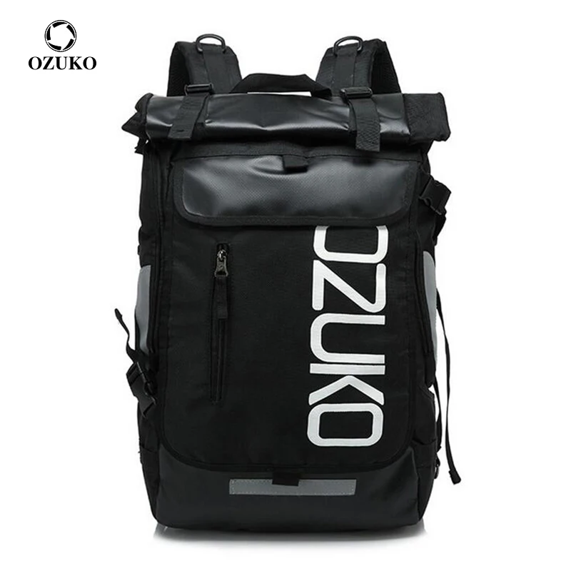 OZUKO Fashion Men School Backpack for Teenager 15.6 inch Laptop Backpack Casual Student School Bag Waterproof Travel Mochila Bag
OZUKO Fashion Men School Backpack for Teenager 15.6 inch Laptop Backpack Casual Student School Bag Waterproof Travel Mochila Bag