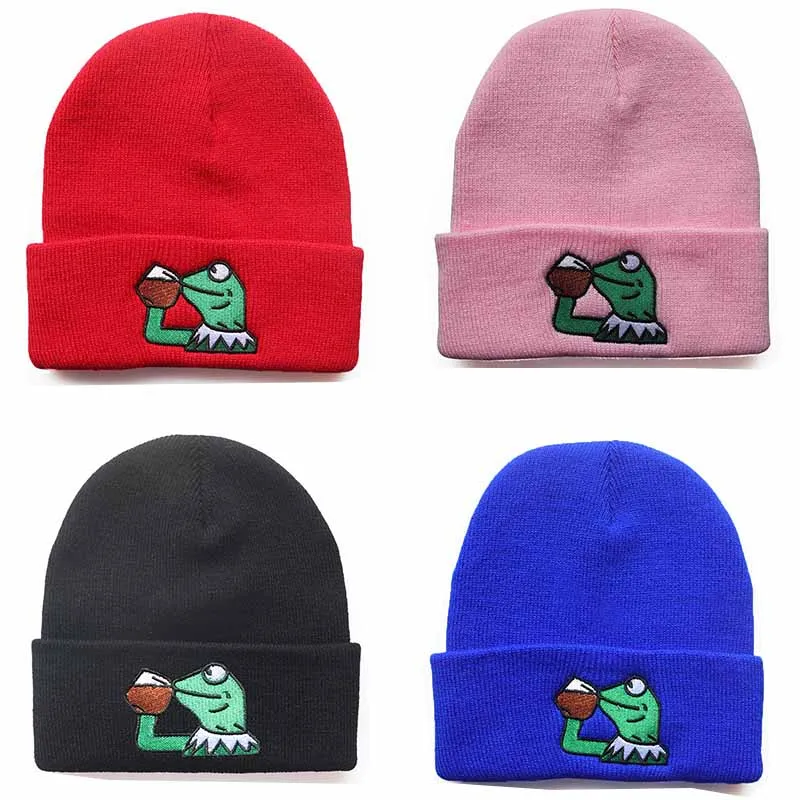 2022 New Frog Beanies Embroidered Knitted Luxury Bonnet Hip Hop Hat Winter Bone Woman Hat Man Hat Keep Warm Wool Hat Streetwear
2022 New Frog Beanies Embroidered Knitted Luxury Bonnet Hip Hop Hat Winter Bone Woman Hat Man Hat Keep Warm Wool Hat Streetwear