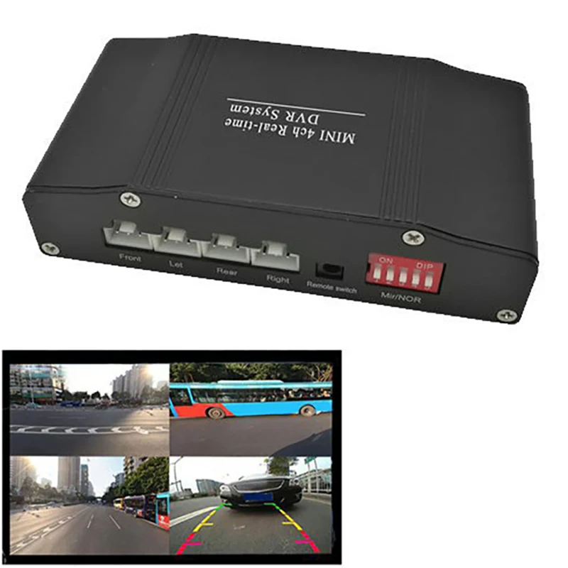 Car DVR Recorder Parking Assistance 4 Way Video Switch Combiner Box 360 Degrees Support L/R/Front/Rear View Camera
Car DVR Recorder Parking Assistance 4 Way Video Switch Combiner Box 360 Degrees Support L/R/Front/Rear View Camera