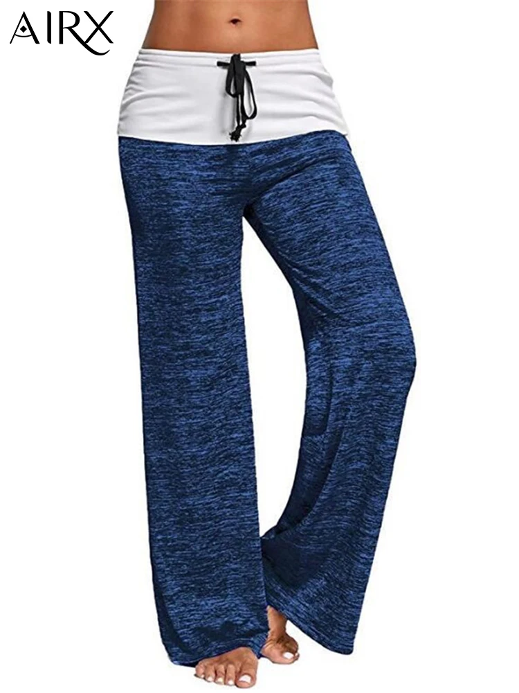 AIRX Straight Pants Women Casual Wide Leg Trousers Quick Drying Yoga Pants Splicing Comfortable Female Plus Size XXL 
AIRX Straight Pants Women Casual Wide Leg Trousers Quick Drying Yoga Pants Splicing Comfortable Female Plus Size XXL