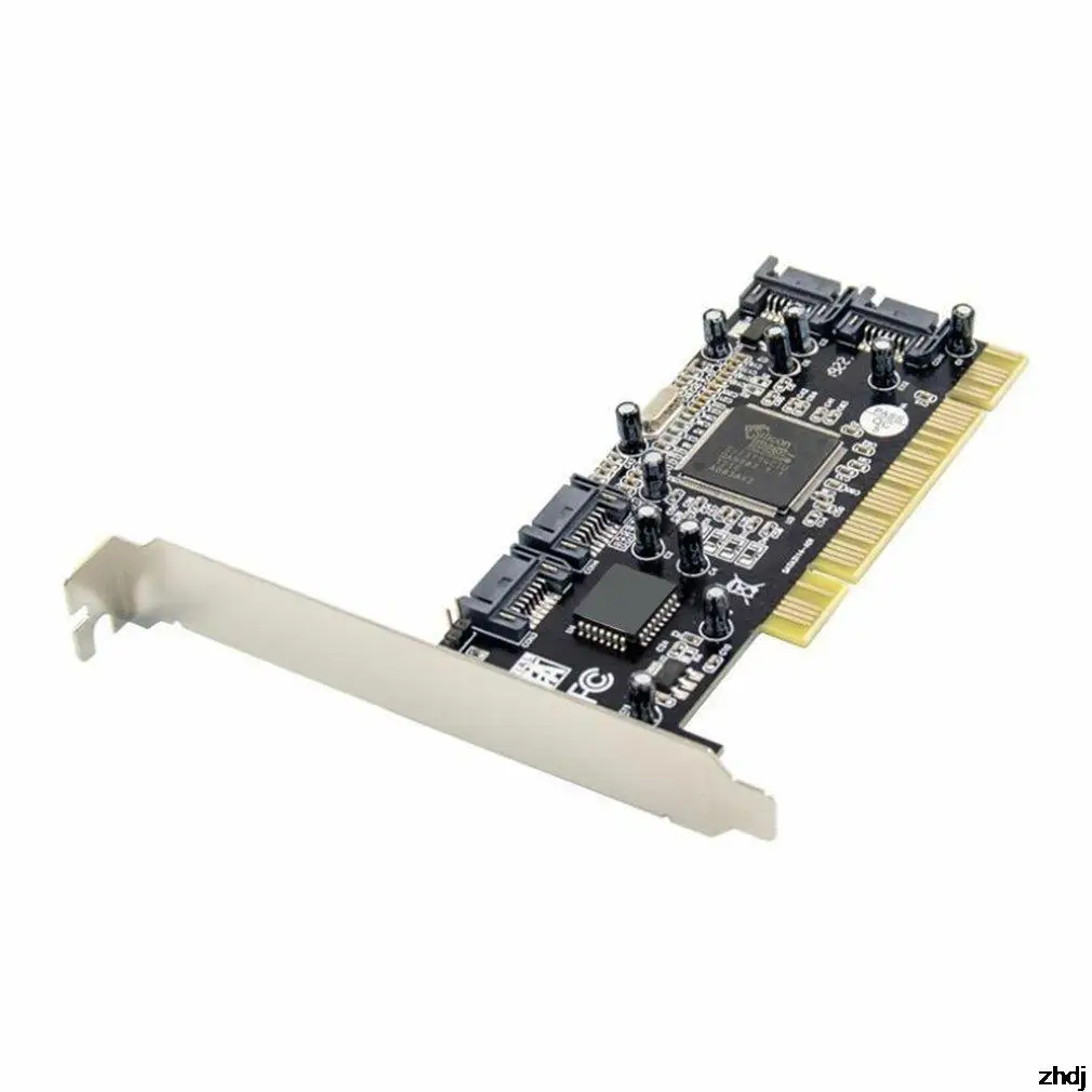 Плата преобразования PCI-SATA, 4-портовая Плата расширения встроенного преобразования, модуль платы адаптера 
Плата преобразования PCI-SATA, 4-портовая Плата расширения встроенного преобразования, модуль платы адаптера