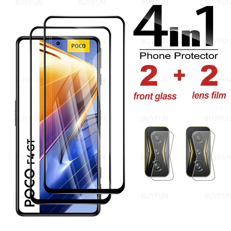 Закаленное стекло 4 в 1 для Xiaomi Xiomi Poco F4 GT, полное покрытие, Защита экрана для Poco Poko F 4GT F4GT 6,67 дюйма, пленка для объектива камеры
Закаленное стекло 4 в 1 для Xiaomi Xiomi Poco F4 GT, полное покрытие, Защита экрана для Poco Poko F 4GT F4GT 6,67 дюйма, пленка для объектива камеры