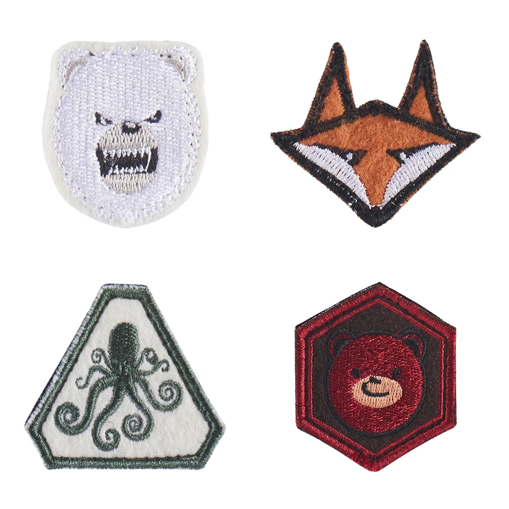 Outdoor Decorative Animal Embroidery Badge Patch Outdoor Molle Stickers Emblem Armband Patch Hat Backpack Decor 
Outdoor Decorative Animal Embroidery Badge Patch Outdoor Molle Stickers Emblem Armband Patch Hat Backpack Decor
