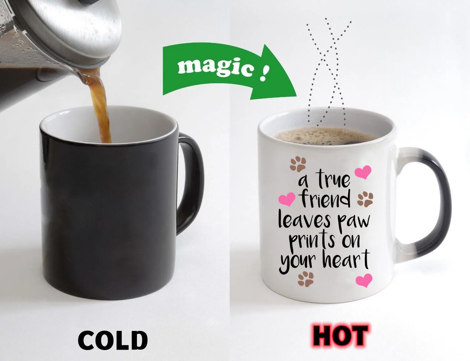 True Friend Gifts Mugs Kawaii Dog Mug Double-sided Coffee Mugs Adult Kid Milk Cups Home Decor Heat Changing Color Beer Tea Cup
True Friend Gifts Mugs Kawaii Dog Mug Double-sided Coffee Mugs Adult Kid Milk Cups Home Decor Heat Changing Color Beer Tea Cup