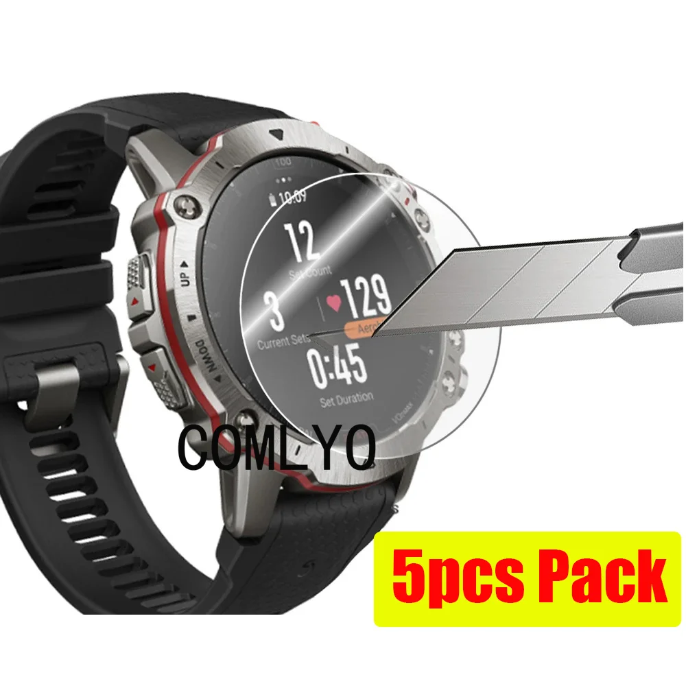 5pcs pack Tempered Glass for AMAZFIT FALCON Smart watch Glass Screen Protector 9H 2.5D Film
5pcs pack Tempered Glass for AMAZFIT FALCON Smart watch Glass Screen Protector 9H 2.5D Film