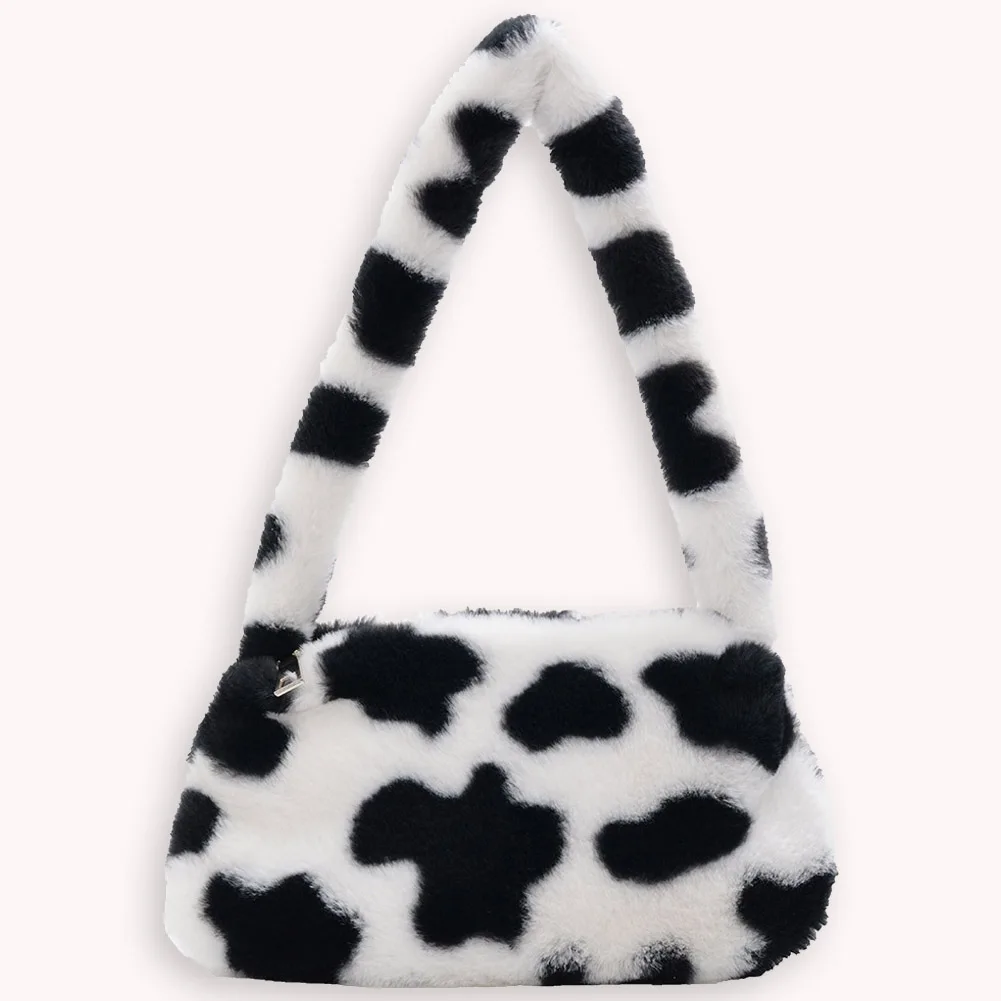 Fashion Women Print Mini Shoulder Bag Artificial Plush Underarm Bags Leopard Zebra Pattern Fluffy Tote Handbags Small Purses Fo
Fashion Women Print Mini Shoulder Bag Artificial Plush Underarm Bags Leopard Zebra Pattern Fluffy Tote Handbags Small Purses Fo
