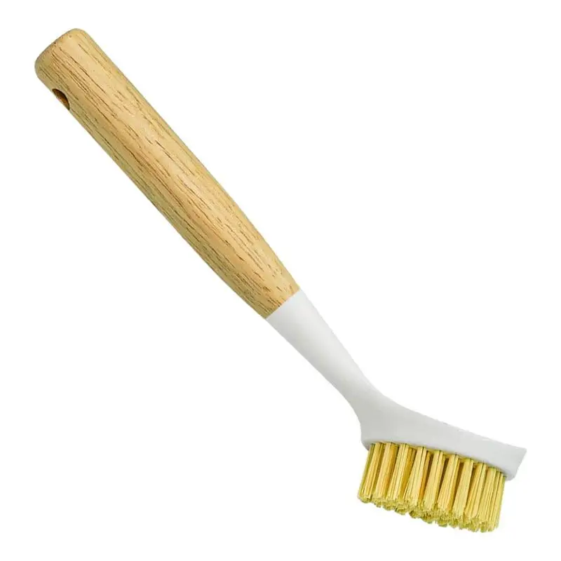 Dish Scrub Brush Wooden Handle Household Pot Cleaner Brush Portable Cutlery Cleaning Brush For Dishes Bowls Scrub Brush For Home 
Dish Scrub Brush Wooden Handle Household Pot Cleaner Brush Portable Cutlery Cleaning Brush For Dishes Bowls Scrub Brush For Home