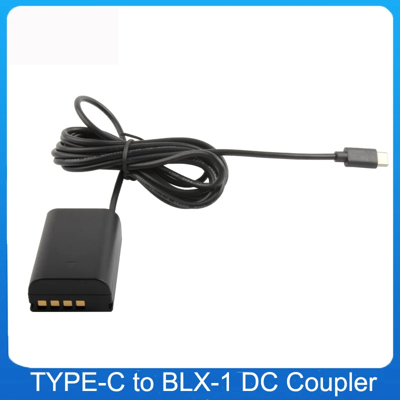 New Straight Cable BLX-1 BLX1 Dummy Battery to USB-C TYPE-C PD Power Cable for Olympus OM-1 OM1 Camera
New Straight Cable BLX-1 BLX1 Dummy Battery to USB-C TYPE-C PD Power Cable for Olympus OM-1 OM1 Camera