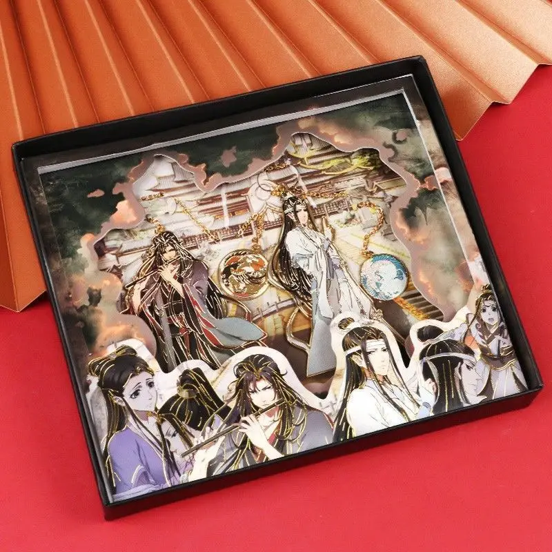 Милые закладки Mo Dao Zu Shi, Grandmaster of Demonic Culture Wei Wuxian Lan Wangji, металлическая закладка для девочек и мальчиков, канцелярские принадлежности, подарок
Милые закладки Mo Dao Zu Shi, Grandmaster of Demonic Culture Wei Wuxian Lan Wangji, металлическая закладка для девочек и мальчиков, канцелярские принадлежности, подарок