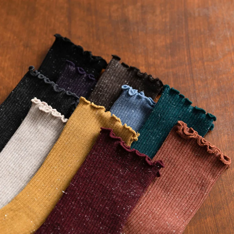 Harajuku Filigree Socks For Women Solid Stringy Selvedge Loose Socks Female Lingerie Winter Autumn Breathable Cotton Socks Woman
Harajuku Filigree Socks For Women Solid Stringy Selvedge Loose Socks Female Lingerie Winter Autumn Breathable Cotton Socks Woman